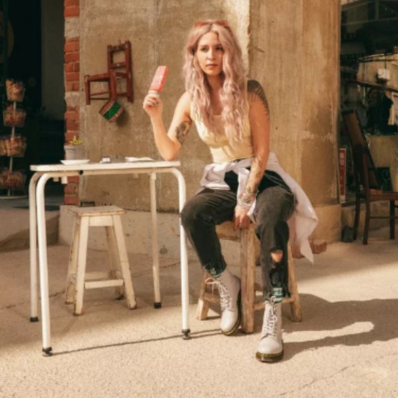 Dr. Martens 1460 Pascal Virginia Leather Boots in Vintage Taupe | US 9 - Picture 2 of 12